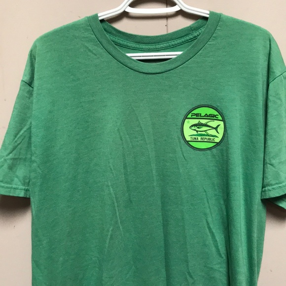 LG Green Tuna Pelagic Short Sleeve - Picture 2 of 4